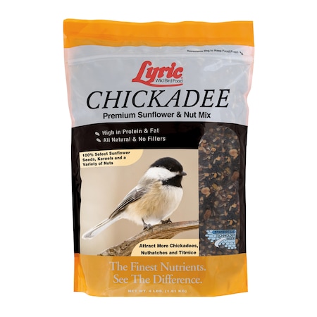 Lyric Lyric Chickadee Sunflower Seeds and Peanuts Wild Bird Food 4 lb 26-19063